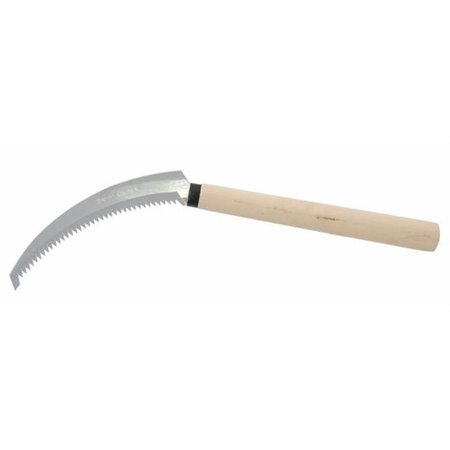 GARDENCARE Harvest Knife Weeding Sickle Wood Handle Serrated GA947106